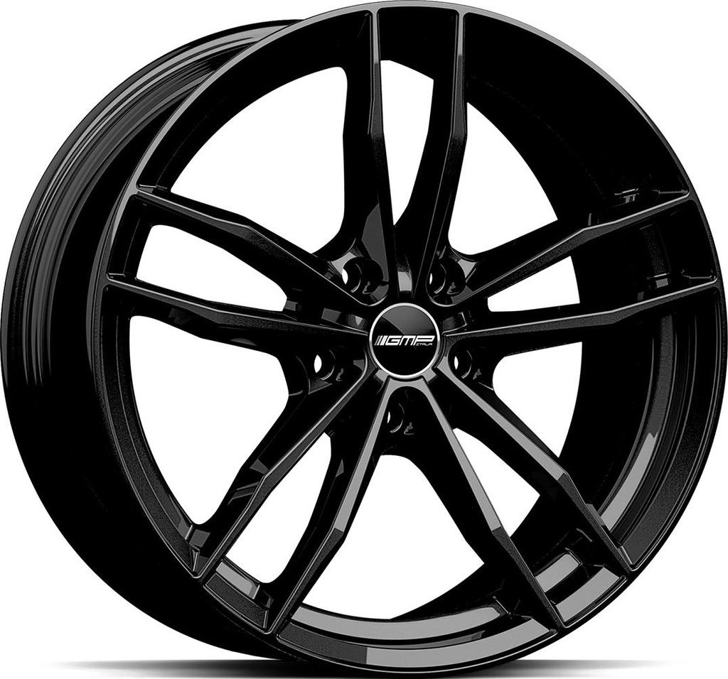 GMP SWAN GLOSS BLACK 9.5x20 5/112 ET50 CB66.6