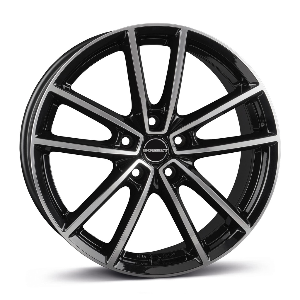 BORBET W BLACK POL GLOSS 8x20 5/108 ET45 CB72.5