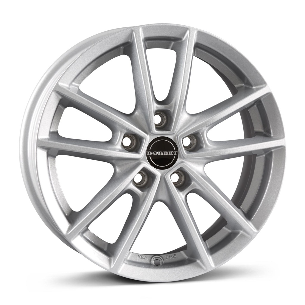 BORBET W CRYSTAL SILV 8x18 5/108 ET50 CB72.5