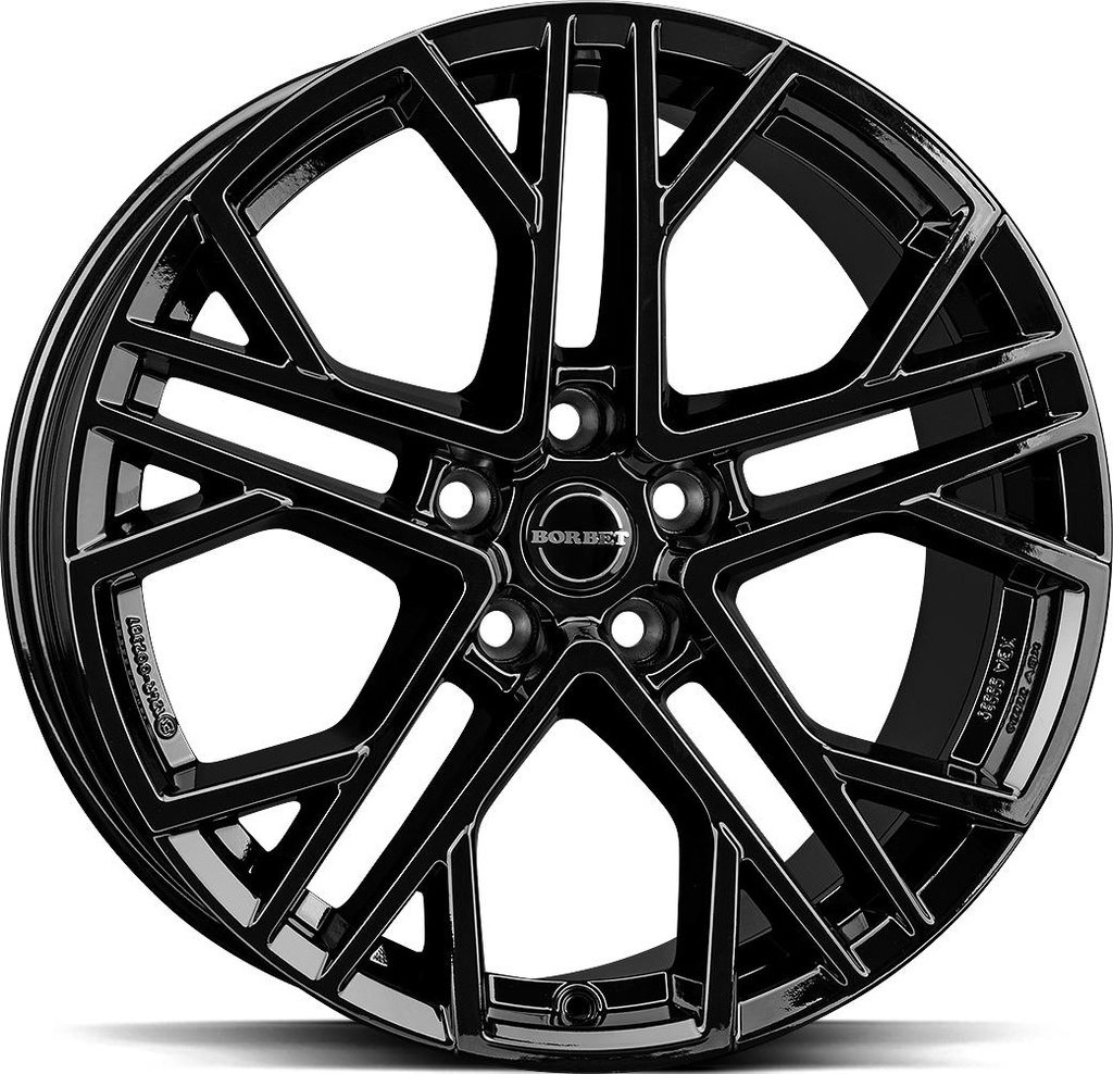 BORBET XV BLACK GLOSS 8.5x19 5/114.3 ET35 CB72.5
