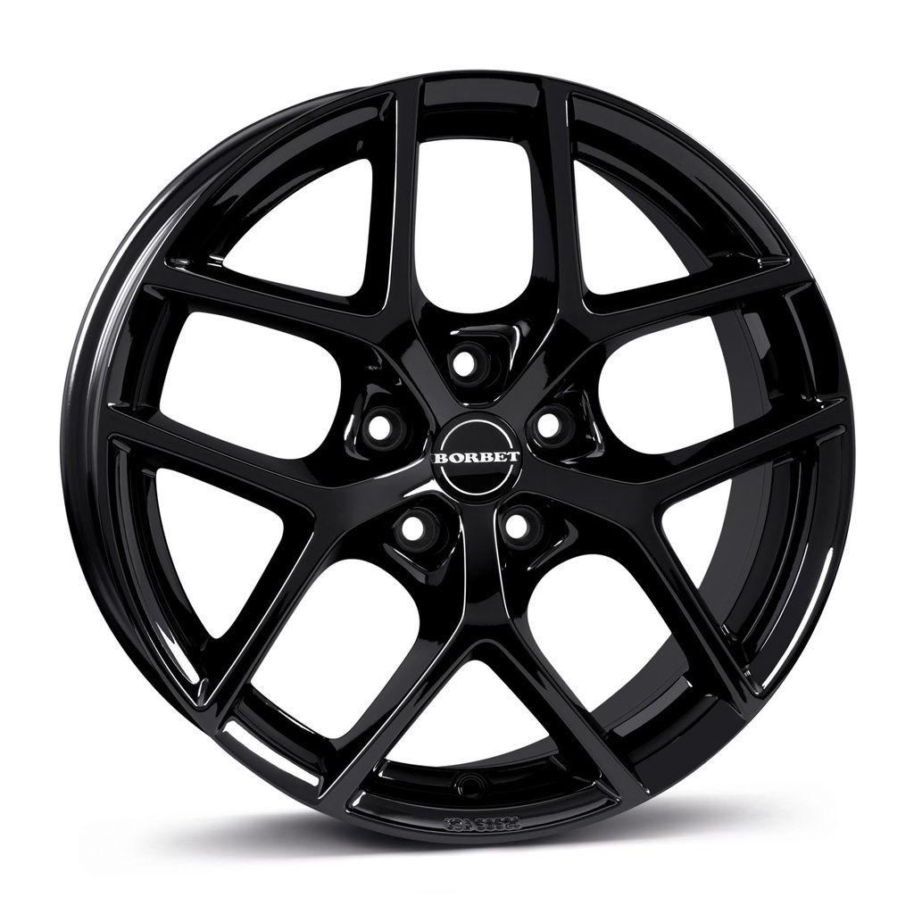 BORBET Y BLACK GLOSS 8.5x18 5/120 ET45 CB65.1
