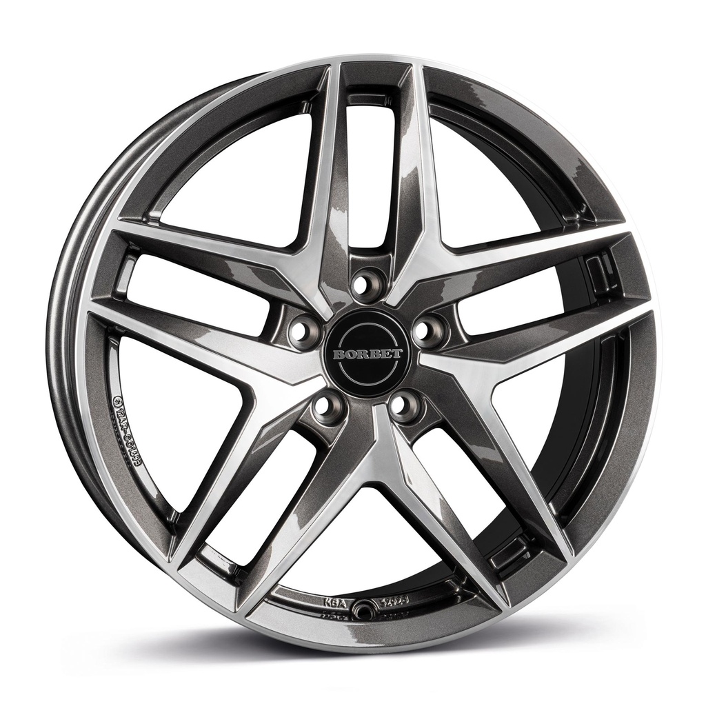 BORBET Z MIST ANTRACITE GLOSS POL 8x18 5/112 ET29 CB66.6