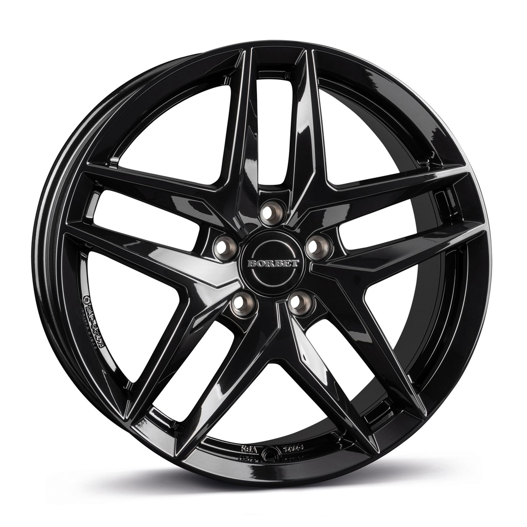 BORBET Z BLACK GLOSS 8.5x20 5/112 ET38 CB57.1