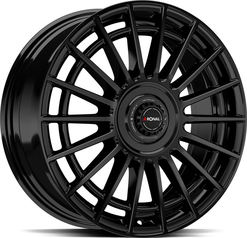 RONAL R73 REV-B JET BLACK MAT 8.5x19 5/108 ET40 CB68