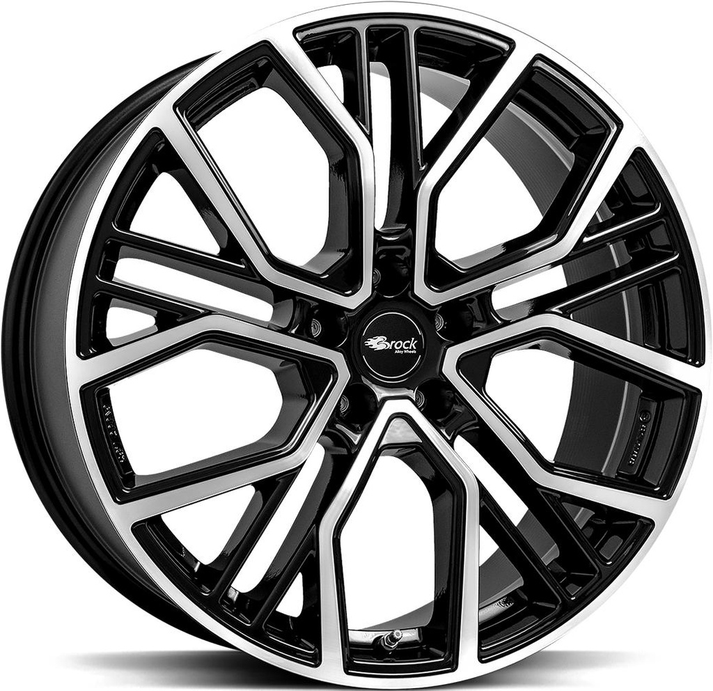 BROCK B41 BLACK FULL POL 8.5x20 5/112 ET28 CB66.6