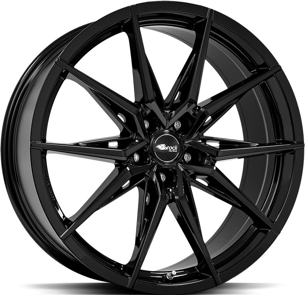 BROCK B42 SHINY BLACK 8.5x19 5/114.3 ET45 CB72.6