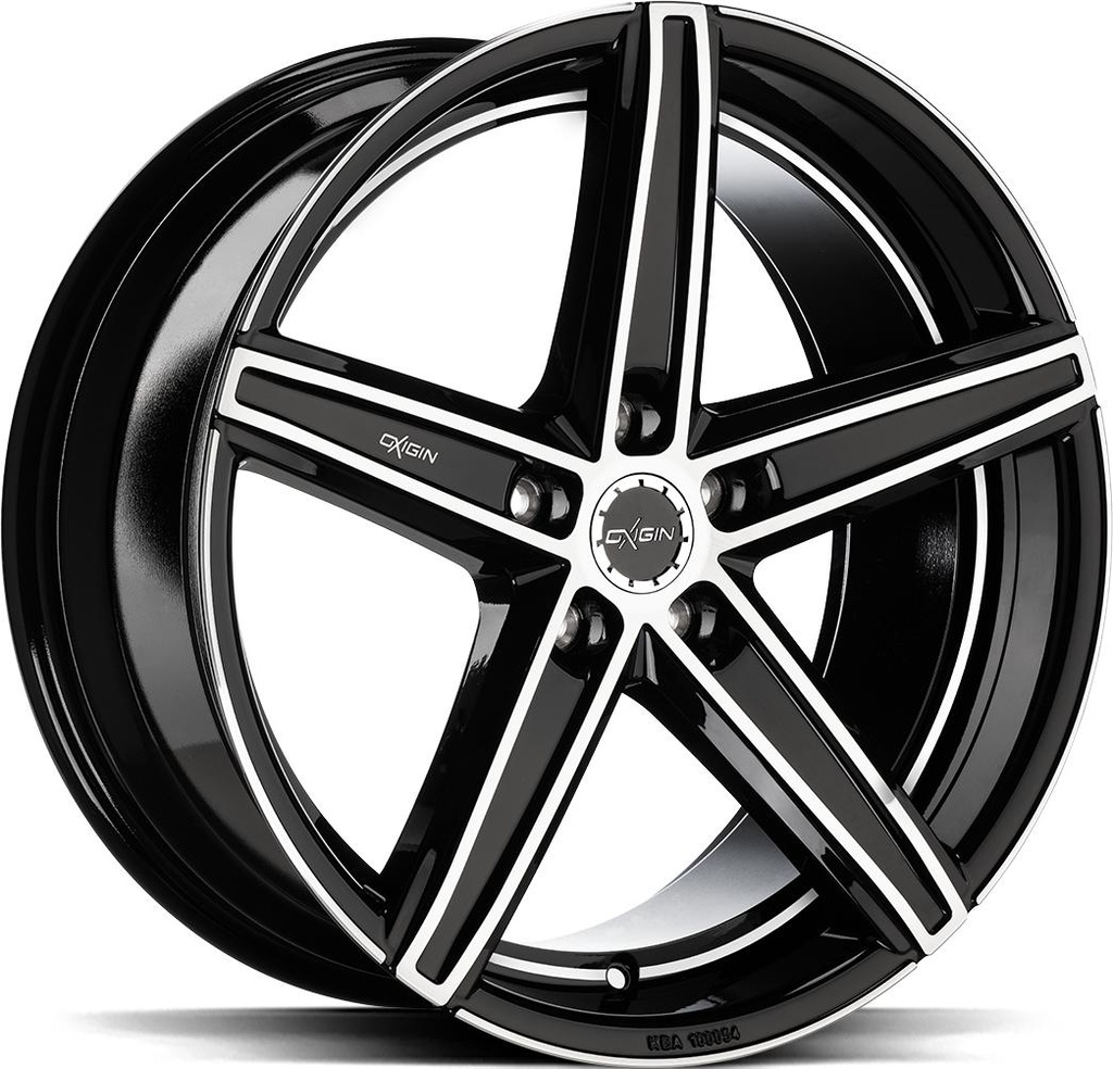 OXGIN EVOLUTION BLACK FULL POL 8.5x19 5/112 ET40 CB66.6