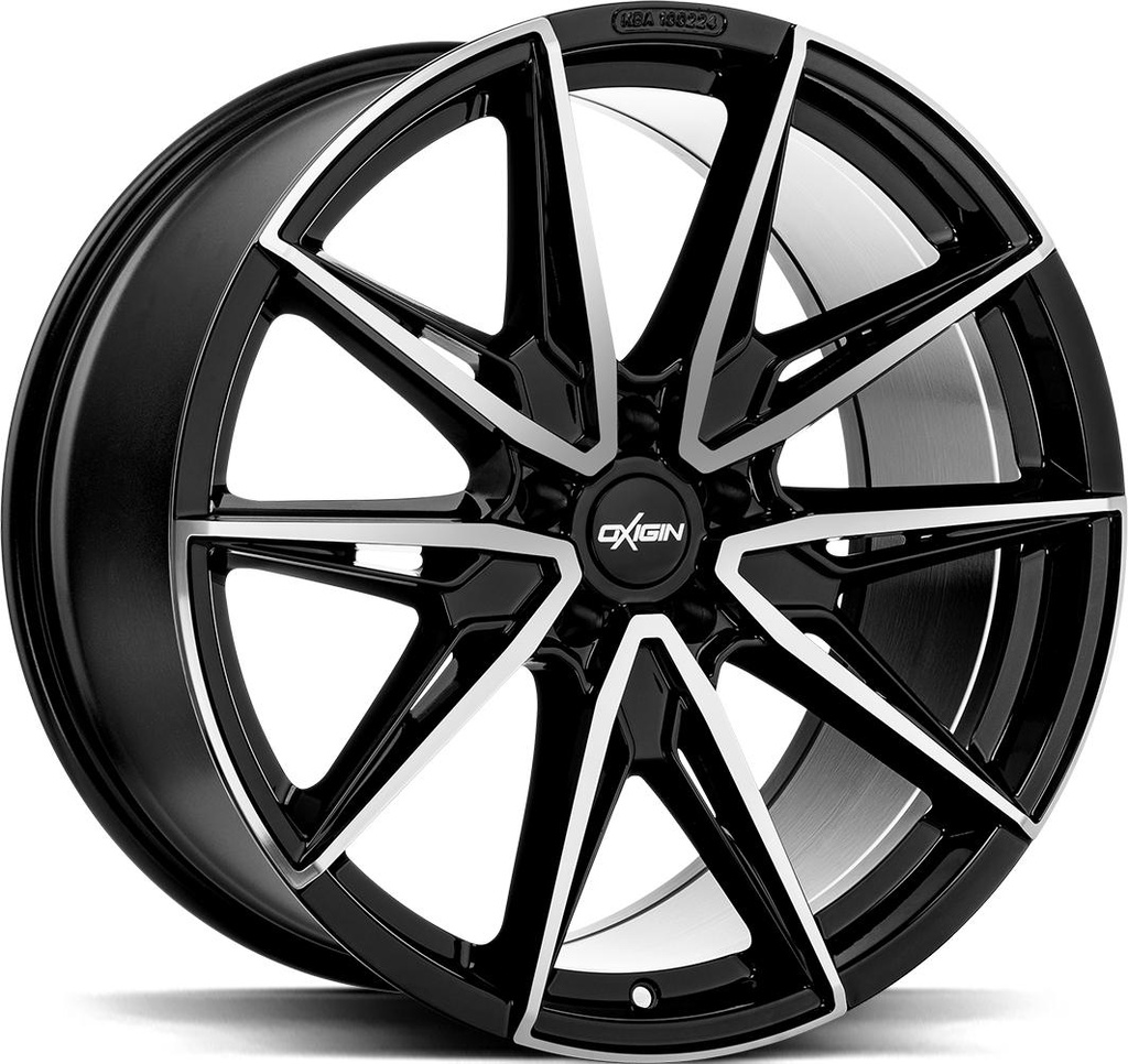 OXGIN 30 OXHEAT BLACK FULL POL 10x20 5/114.3 ET45 CB72.6