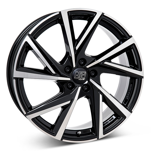 MSW 80 G.BLK/POL | 6,5X18 5-112 E38 C57,06 R12,8 6.5x18 5/112 ET38 CB57.1