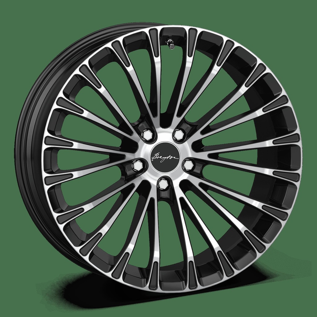 BREYTON LS2 M.BLK /POL | 11,5X22 5-112 E43 C66,5 60 11.5x22 5/112 ET43 CB66.5
