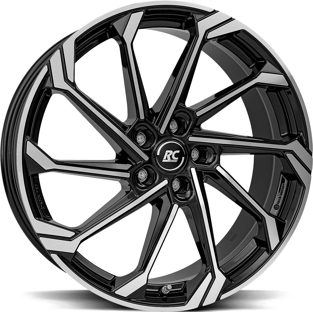 BROCK RC36 BLACK FULL POL 8x20 5/112 ET32.7 CB66.6