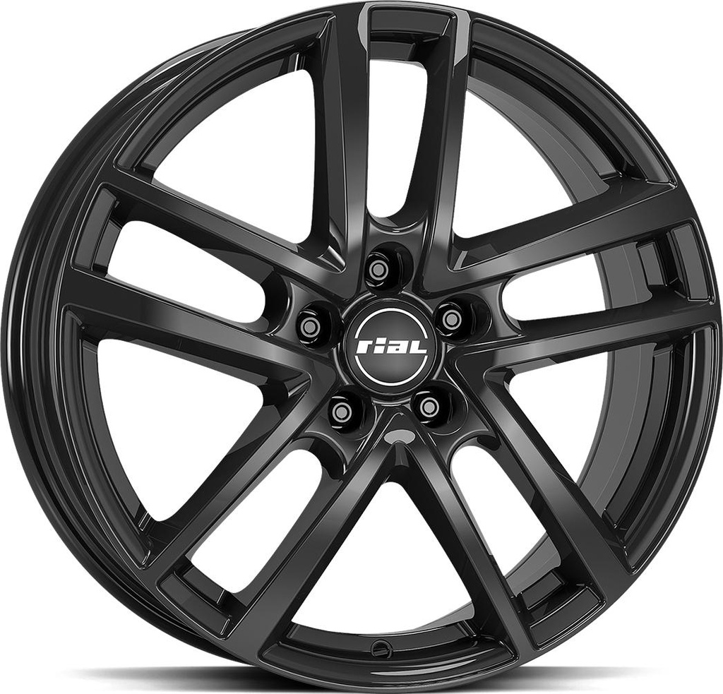 RIAL ASTORGA DIAM BLACK 7x17 5/108 ET40.5 CB63.4