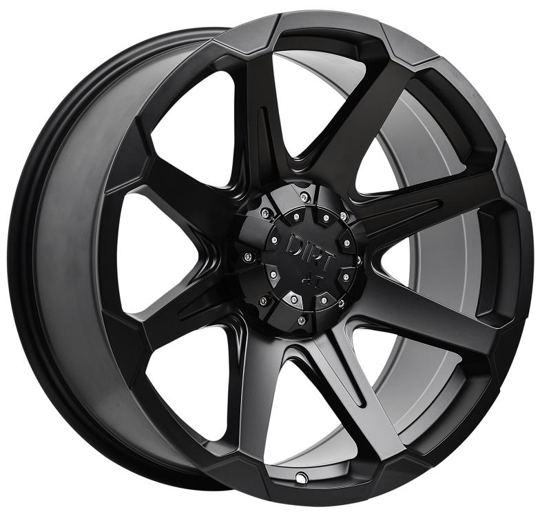 STATUSFÄLGAR D05 FLATBLACK. 8.5x20 5/112-120 ET45 CB74.1