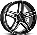 BROCK RCD17 BLACK FULL POL 8x18 5/112 ET38 CB66.6