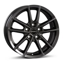 BORBET W MIST ANTRACITE GLOSS 6x15 5/100 ET43 CB57.1