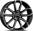 GMP FURIOSA BLACK DIAM 10.5x21 5/130 ET45 CB66.5
