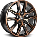 RONAL R71 JET BLACK COPPER MATT FRONT CU 9x21 5/112 ET35 CB66.5