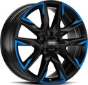 RONAL R71 JET BLACK MATT BLUE TINTED MAT 9x21 5/108 ET36 CB68