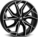 ALUTEC ADX.02 DIAM BLACK POL 7.5x18 5/114.3 ET50 CB67.1