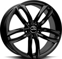 GMP ATOM GLOSS BLACK 7.5x17 5/112 ET45 CB66.6