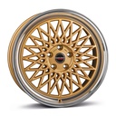 BORBET B GOLD RIM POL 8.5x20 5/112 ET45 CB66.5
