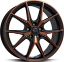 BROCK B40 BLACK ORANGE MATT 8x19 5/112 ET40 CB57.1