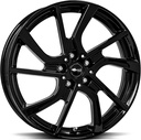 BROCK EB1 SHINY BLACK 5x19 5/112 ET28 CB66.6