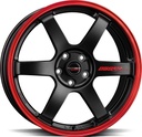 BORBET DB8GT2 BLACK MATT RIM RED 8.5x19 5/114.3 ET45 CB72.5