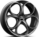 GMP DRAKE GLOSS ANTHRACITE DARK 8x18 5/110 ET40 CB65.1
