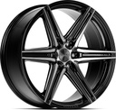 VOSSEN HF6.2 TINTED GLOSS BLACK 9.5x20 6/139.7 ET15 CB106.1