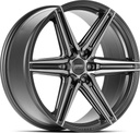 VOSSEN HF6.2 TINTED MATT GUN METAL 9.5x22 6/135 ET20 CB87.1