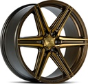 VOSSEN HF6.2 TINTED MATT BRONZE 9.5x22 6/135 ET20 CB87.1