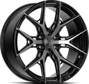 VOSSEN HF6.4 TINTED GLOSS BLACK 8.5x17 6/139.7 ET35 CB106.1