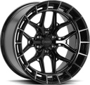 VOSSEN HFX1 TINTED GLOSS BLACK 12x22 8/170 ET-44 CB125.1