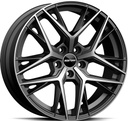 GMP LUNICA MATT ANTHRACITE DIAM 7.5x18 5/110 ET40 CB65.1