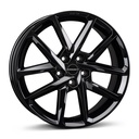 BORBET N BLACK GLOSSY 7.5x18 5/112 ET50.1 CB57.1
