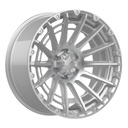 STATUSFÄLGAR D56 SILVER MACHINED FACE 9x20 6/139.7 ET20 CB106.1