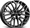 GMP MATERIA BLACK DIAMOND 8x20 5/120 ET50 CB63.4